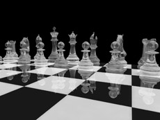 Modelado piezas de ajedrez