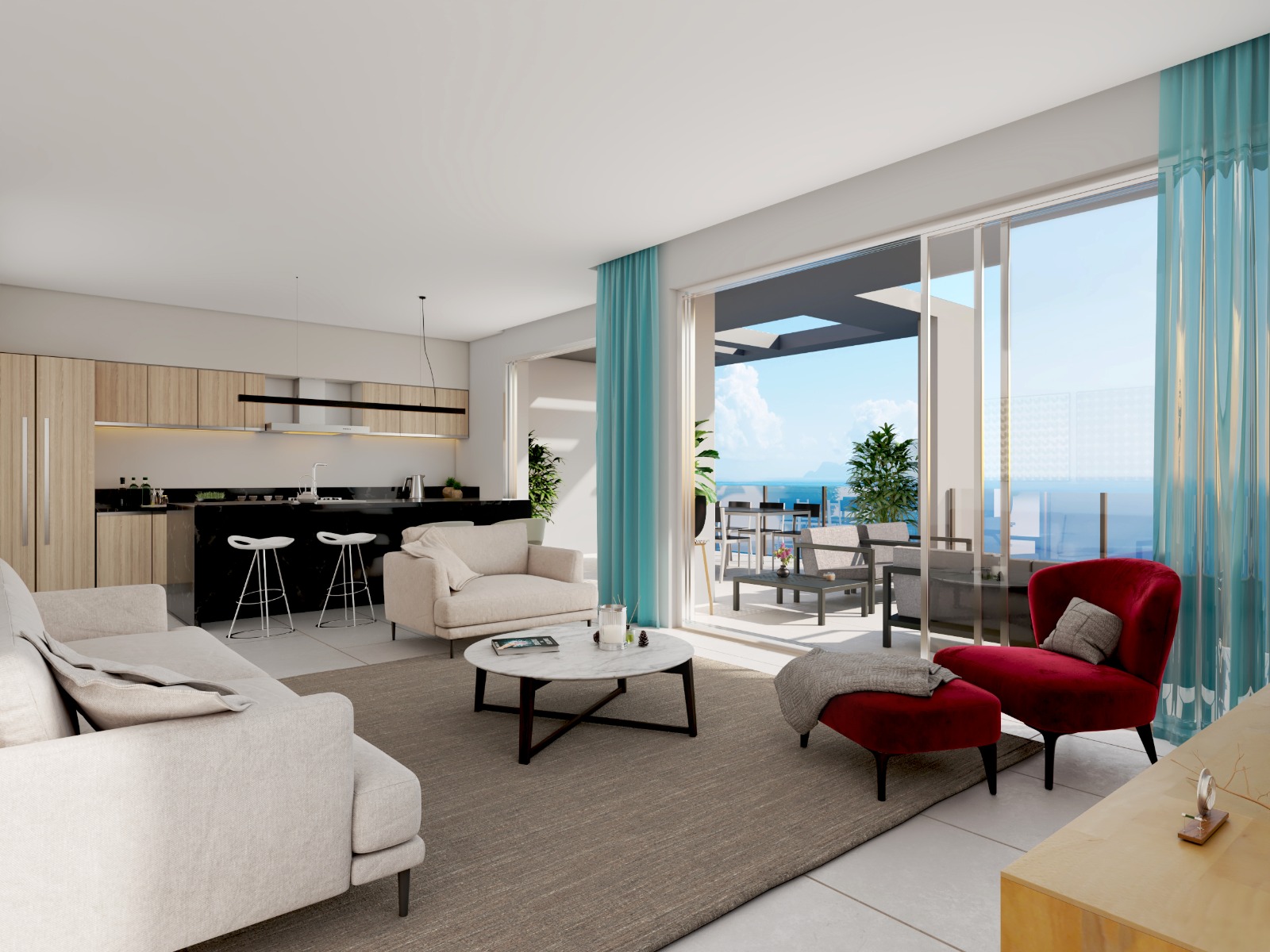 Interiores - Living Room 2 Concorde Residence 